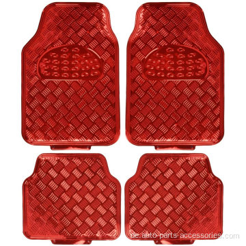 Metallic Design Car Floor Matte